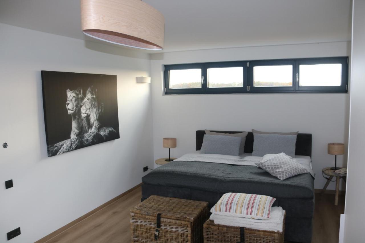 Moderne Barrierefreie Wohnung Auf Dem Land Bei Neuruppin Lichtenberg  ภายนอก รูปภาพ